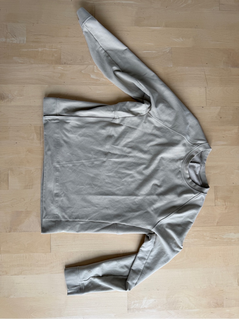 lululemon athletica Men's Crewneck Sweatshirt - Light Beige